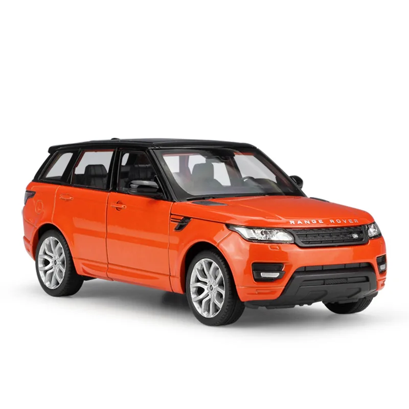Welly 1:24 L and Rover R ange Rover Sport UV Off-road Car Metal Collectible Simulation Die Cast Car Alloy Car Model