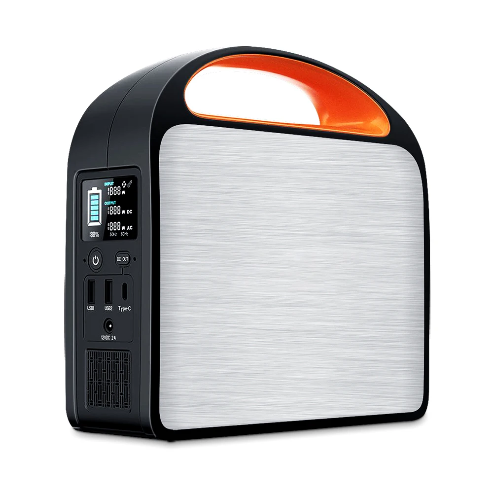 Bullbat top Portable Power Station 350W Emergency Solar Generator power station