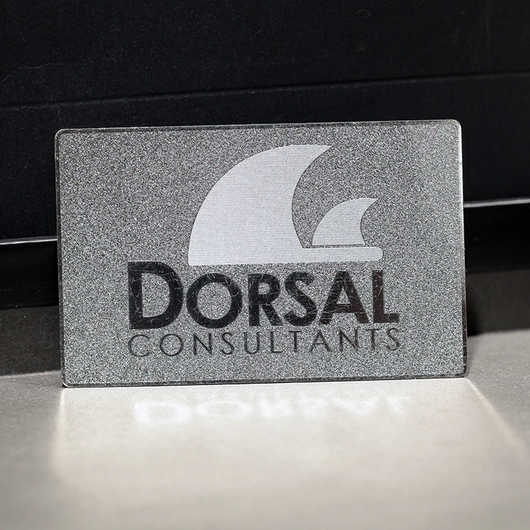 Custom Private Printing Metal Magnetic Stripe Card Metal Business Cards Sublimation Metal Luxury Aluminum Business Card