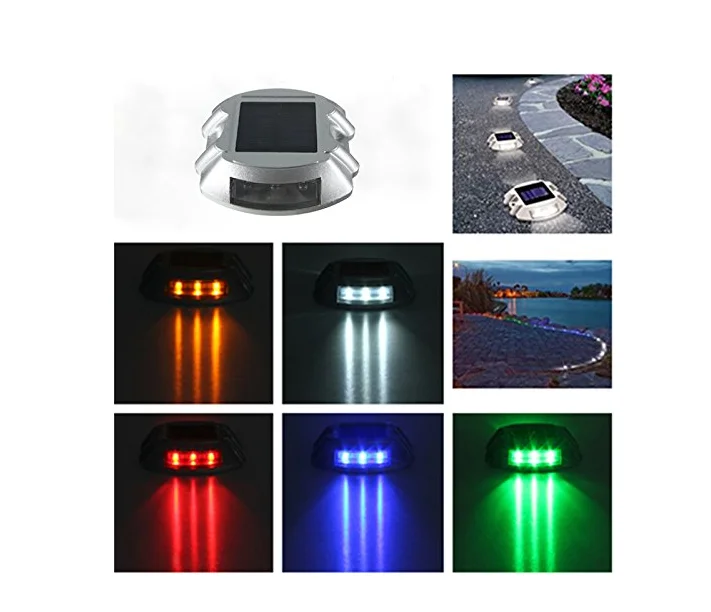 6 different colors available led cat eye road stud
