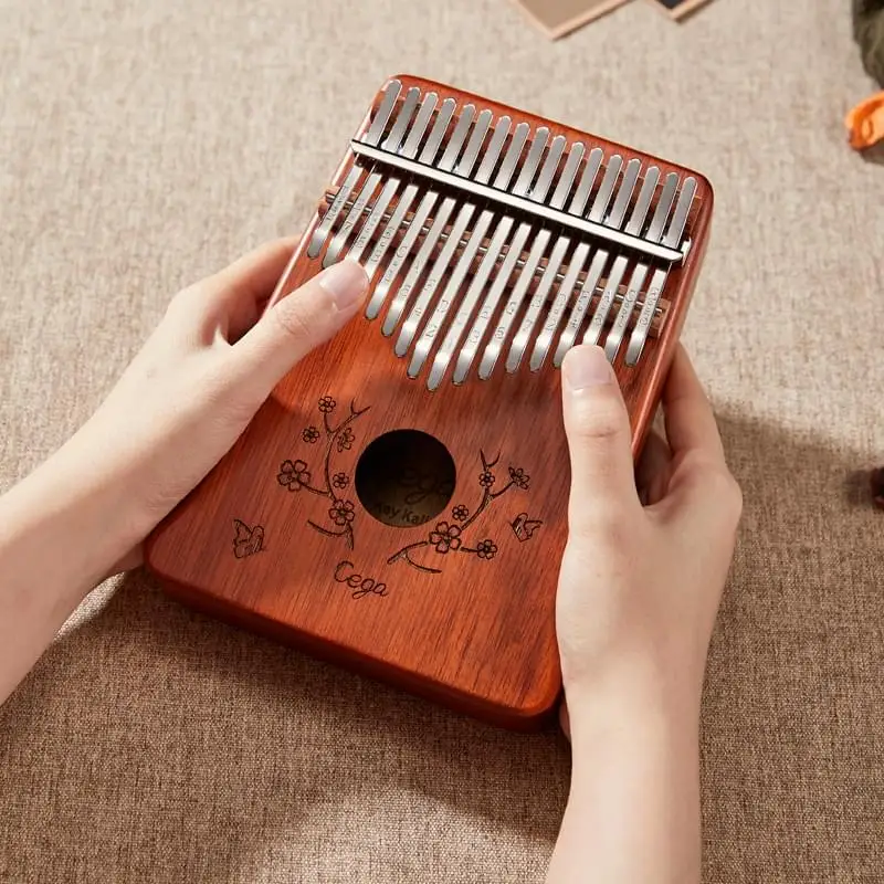 cega new plum blossom african kalimba notes thumb piano musical instrument child