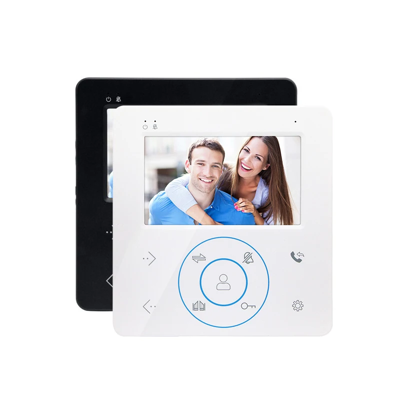 Cheap 4 wire villa video door phone audio doorbell commax compatible