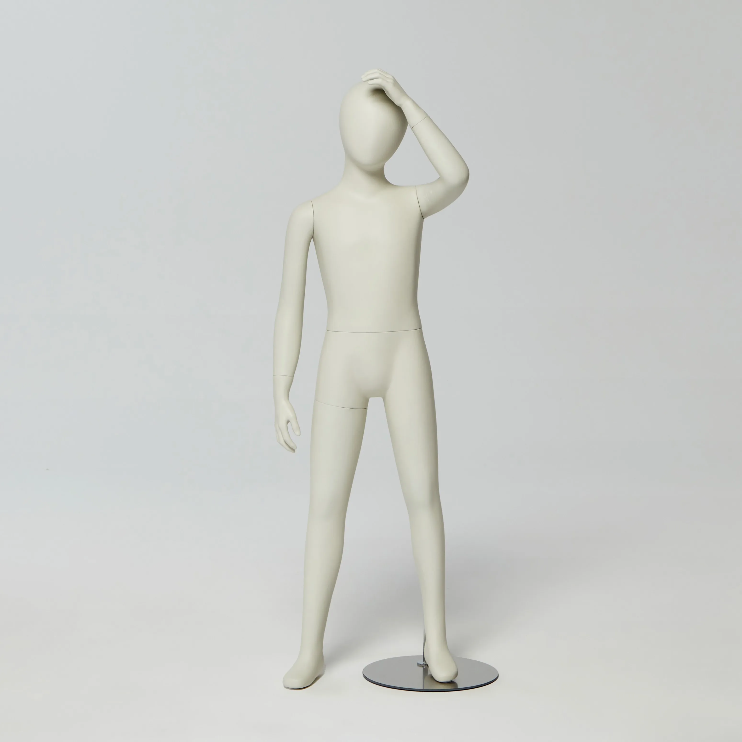 OEM Fashion Store Window Display Full Body Teenage Boy fiberglass abstractface Mannequin