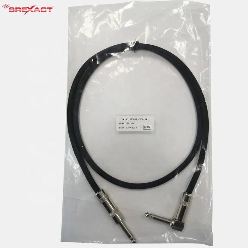 TS phone plug connector guitar instrument cable guitar cord