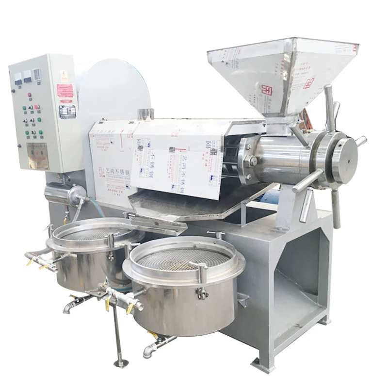 50-500Kg/H Coconut Oil Making Machine Coconut Oil Press Machine Copra Oil Pressing Machinery
