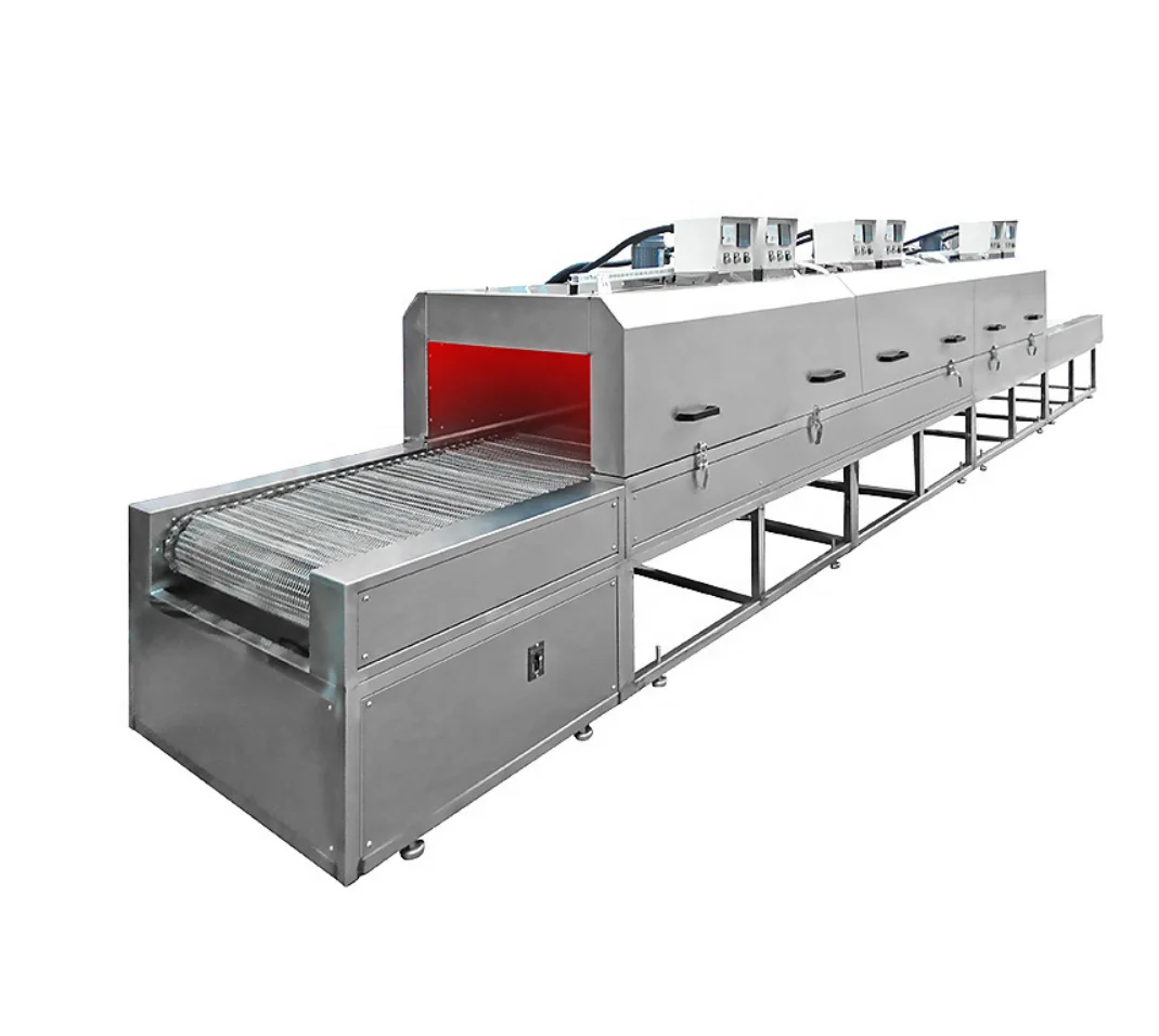 Tunnel continuous hot air conveying dryer curing furnace conveyor belt tunnel furnace infrared drying tunnel