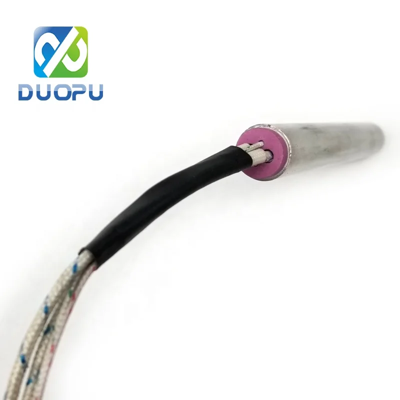 Duopu Great Quality 220V Heater Element 12.7*180mm SS304 Cartridge Heater With Thermocouple