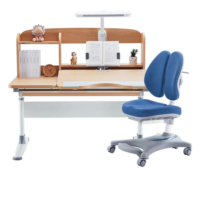 Gmyd эргономичный От 3 до 18 лет с регулировкой по высоте ребенка изучьте стол Детский письменный стол и стул