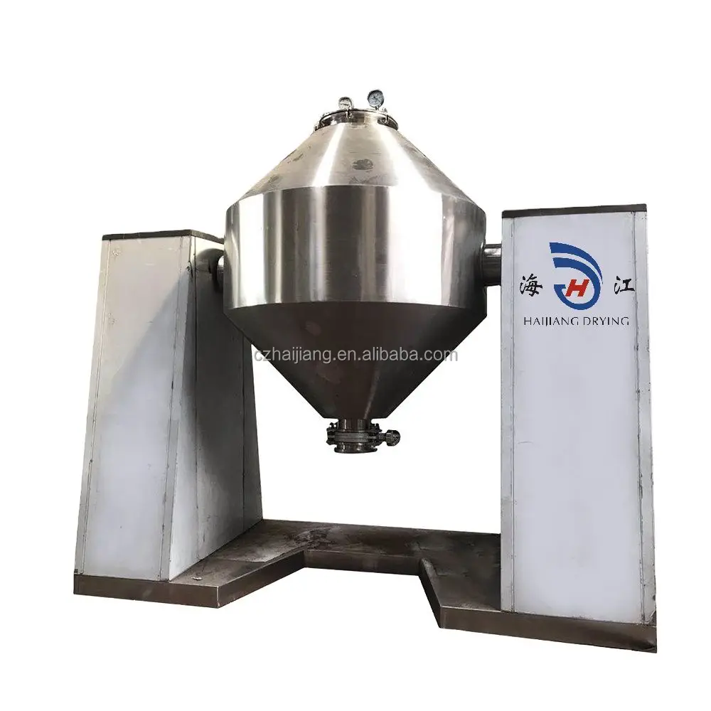 RCD Industrial Pharma Powder Mixing and Drying Double Tapered Rotary Vacuum