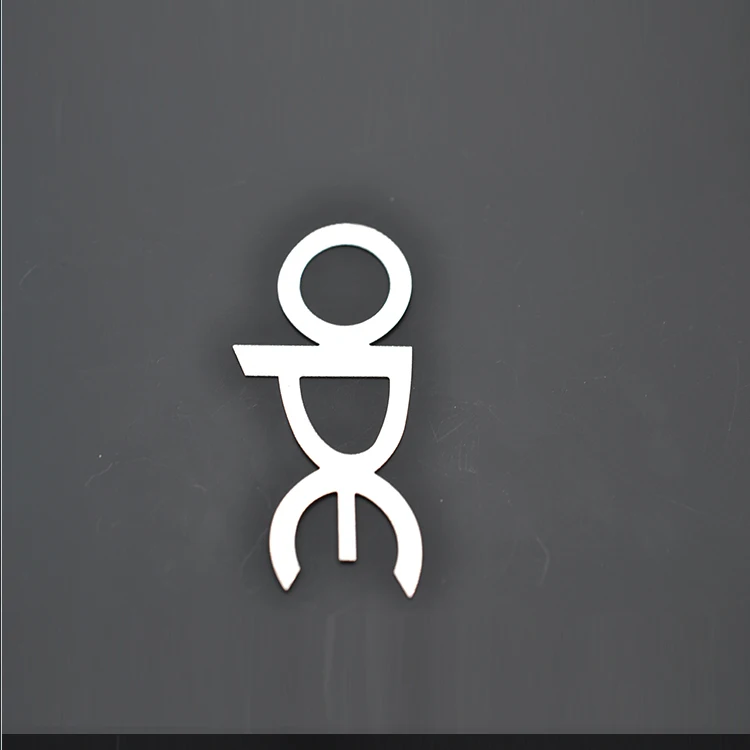 Professional Custom Car Logo Emblem Adhesive