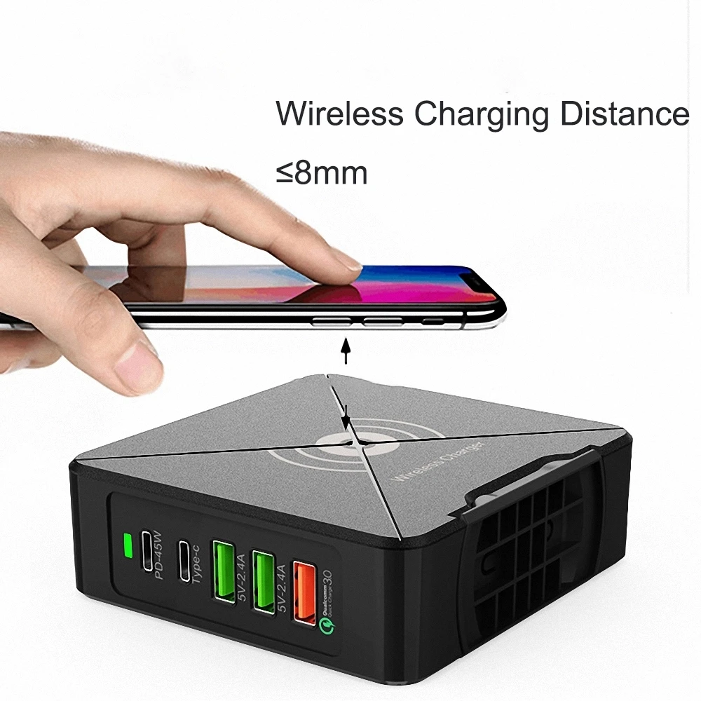 75 Вт быстрое зарядное устройство PD Type C USB для Samsung A50 A30 iPhone Tablet QC 3 0 настенное US EU UK