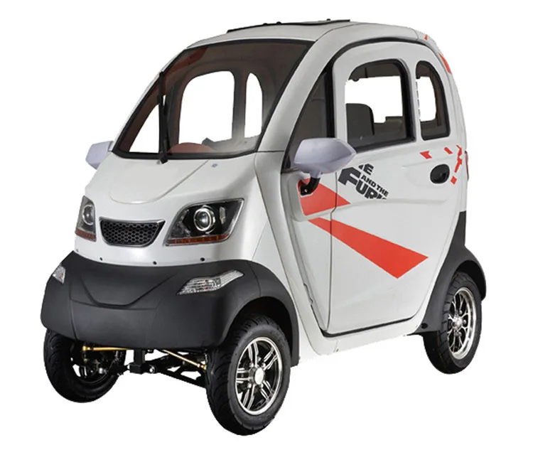 made in China 1200W good battery high speed four wheels mini electric car for family use