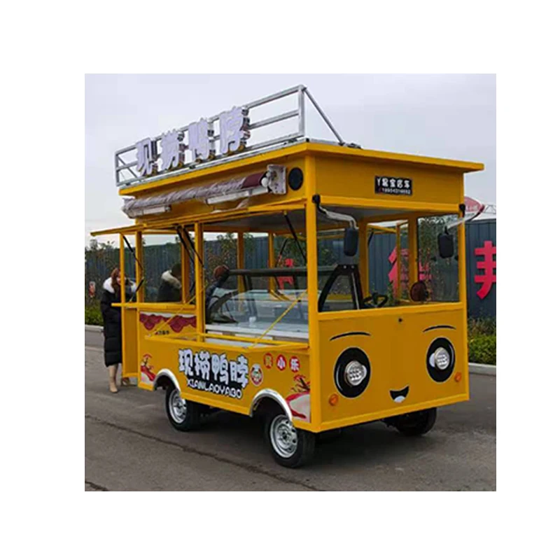 
Hot Sale Factory price electric snack food truck 