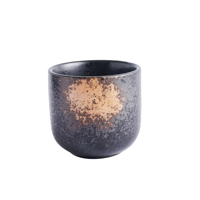 
Black Japanese-style Hotel Table Set Cup For Resturaunt 