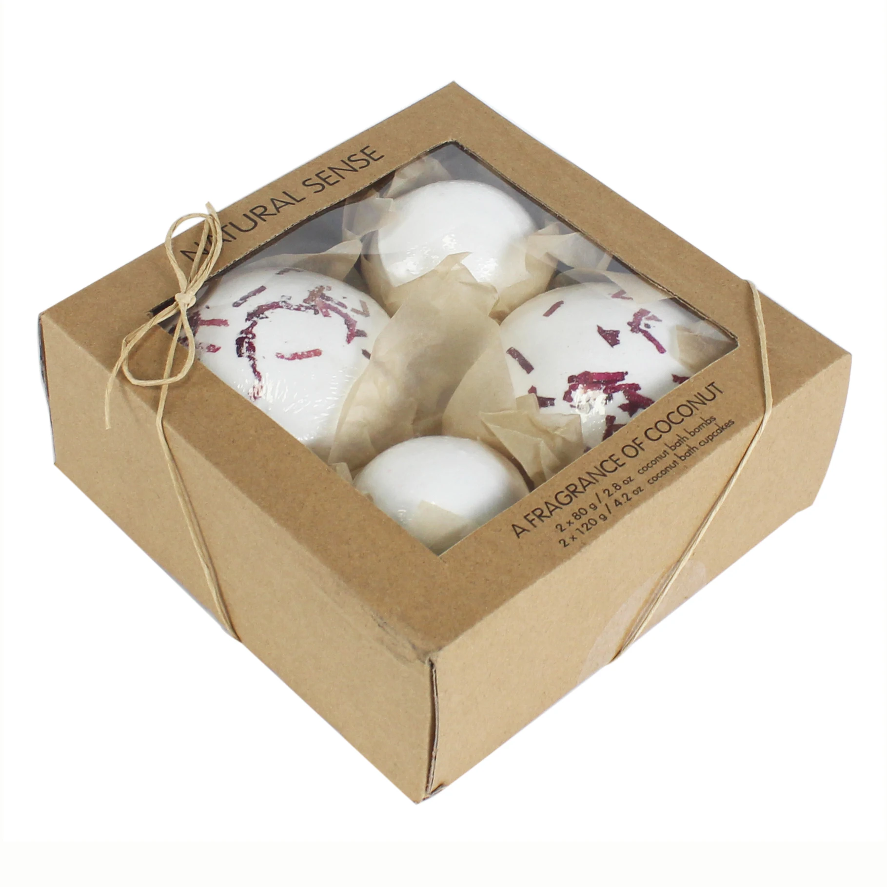 Bulk cupcake bath bombs press bath ball with flowers 120g boom cake explosion salt bath ball