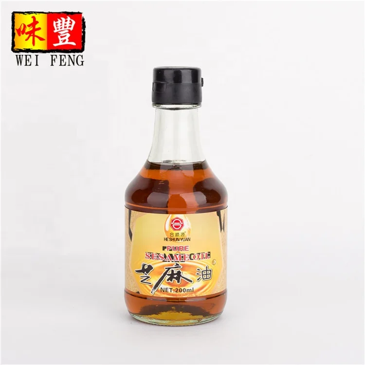 wholesale Chinese manufacture China brands bulk healthy natural pure refined sesame oil vegetable cooking oil price