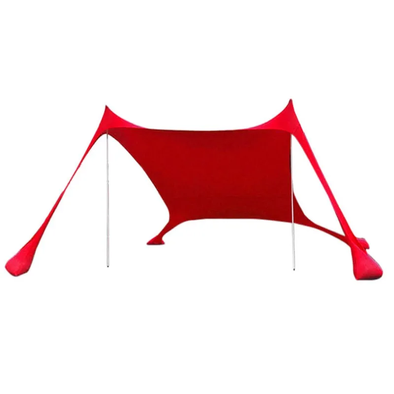 Hot Selling UV 50+ Stretch Beach Sun Shade Lycra Beach Tent