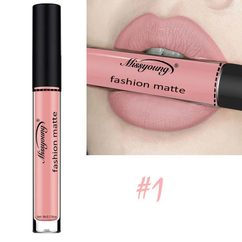 
Top Sell China Lip Gloss Vendor Brand Name Hydrating Lipgloss Matte Lip Gloss Glaze Moisturizing Nourishing Nude Liquid Lipstick 