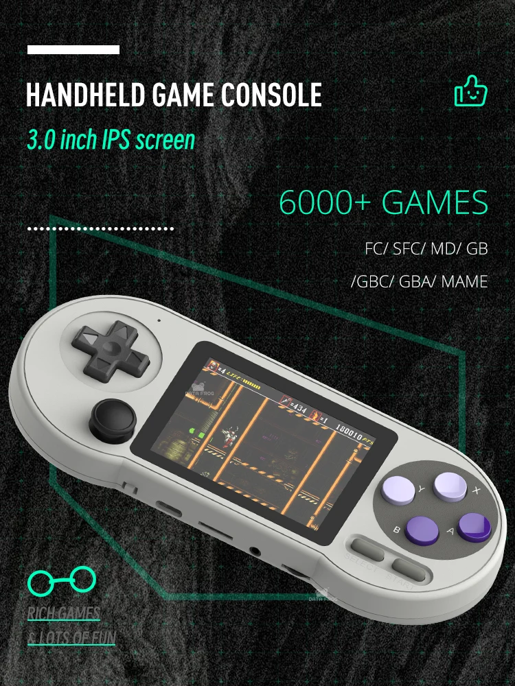 Портативная игровая консоль DATA FROG SF2000 мини-6000