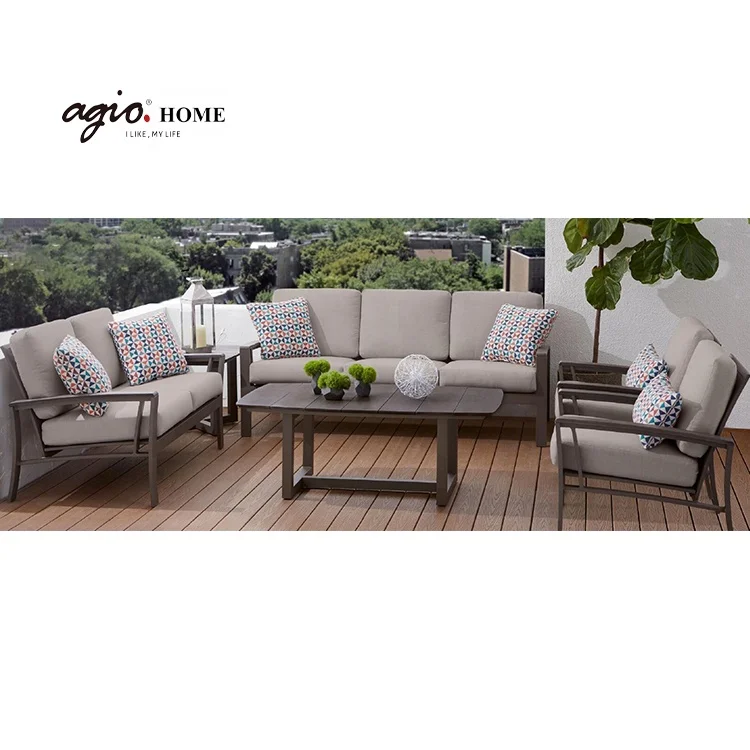 New Design Luxury Hotel Terrace Leisure Outdoor Furniture Garden Sofa Set