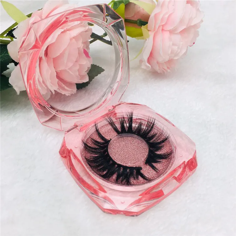 
wholesale mink strip eyelashes custom eyelash package real mink eyelashes 
