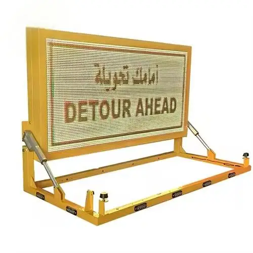 Tongda Dynamic Highway VMS Led Variable Message Signs Traffic Display Board Vehicle Mounted Pantalla Trfico Led Mensajes Board