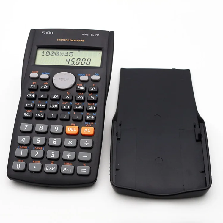 Hot Selling Function 12 Bit 2 Line Electronic Scientific Calculator For Elementary School Students