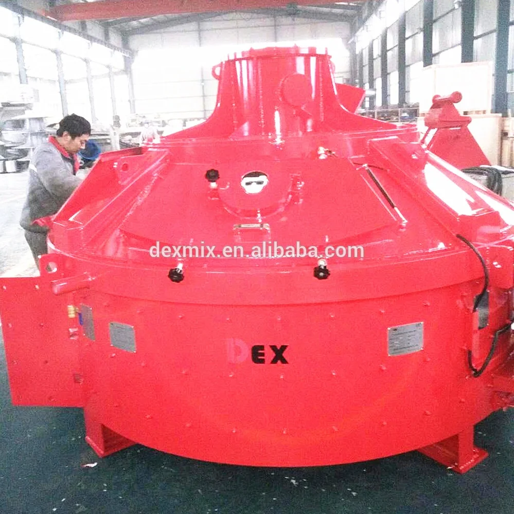 Mp500 Mp750 Mp1000 Planetary Concrete Pan Mixer Concrete Mixer With Lift