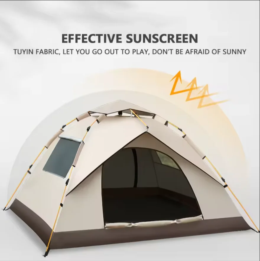 Factory ready to ship outdoor camping tent fully automatic waterproof sunscreen fast open camping tent tents camping outdoor