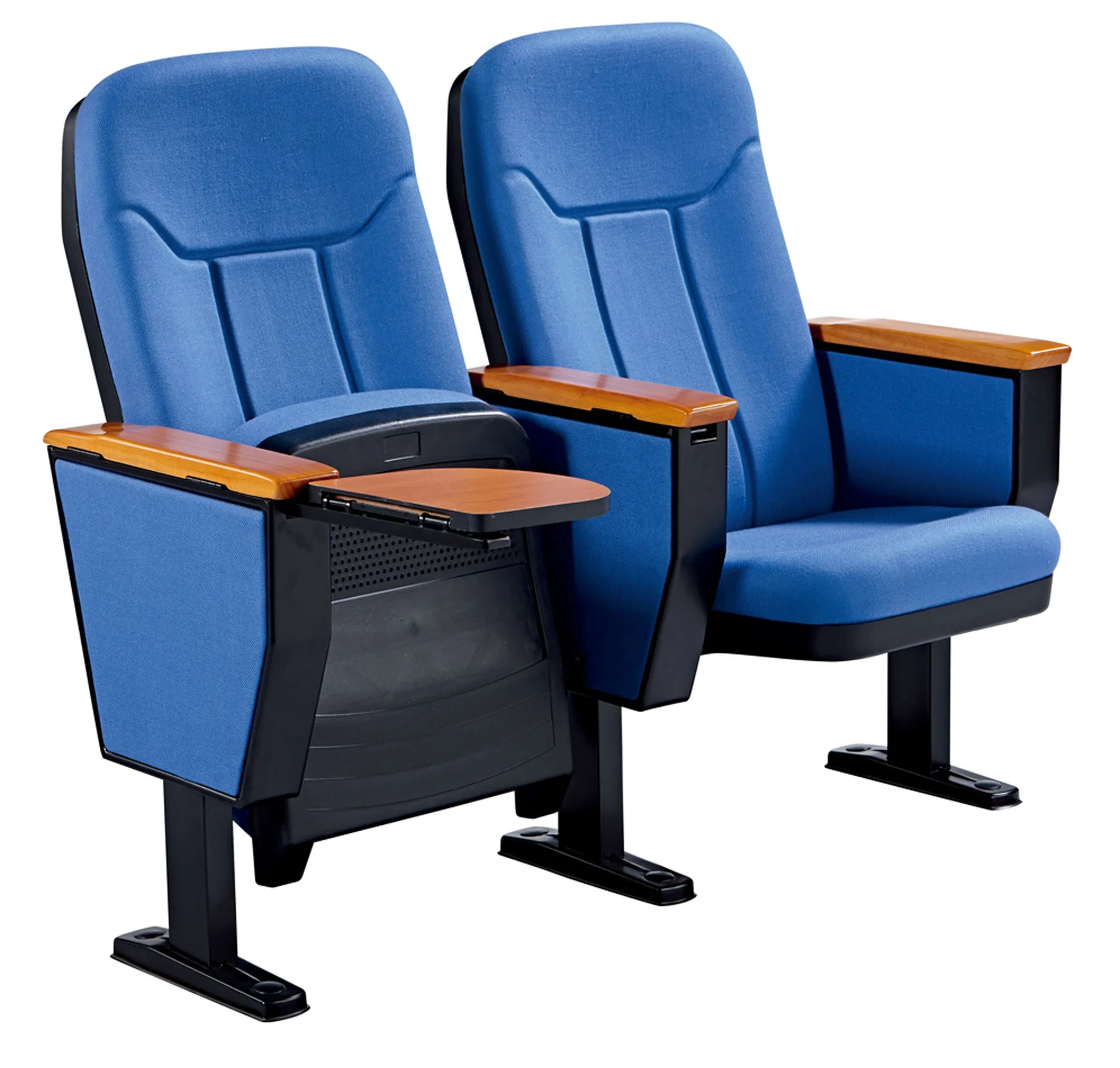 2024 Youtai luxury high quality multimedia classroom Row chair cinema one-piece chair