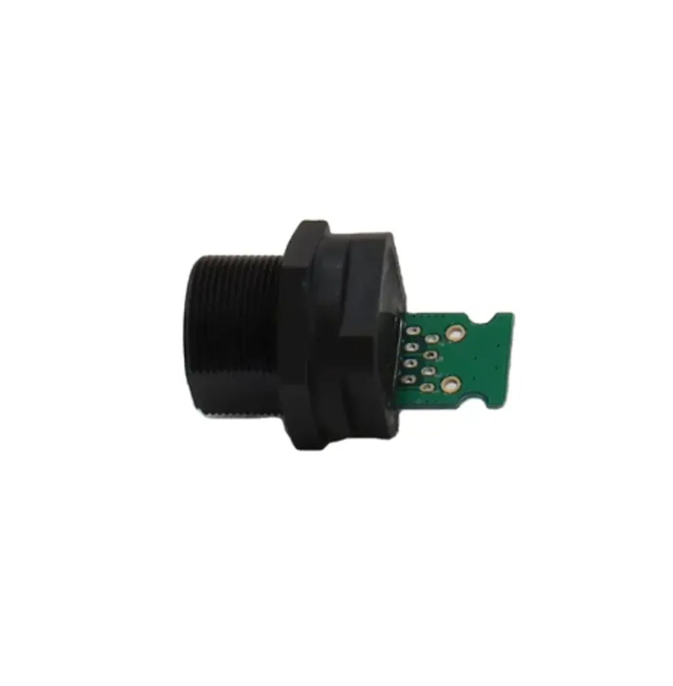 Waterproof Cat5e RJ45 Panel Mount Connector with Straight PCB Dip Pin