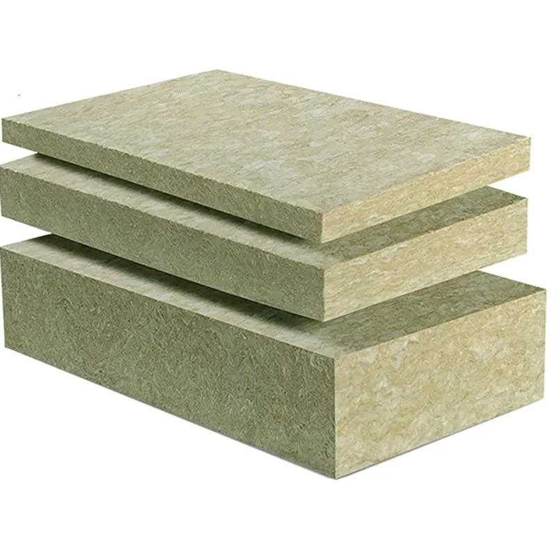 Acoustic insulation Rock wool board for building thermal insulation