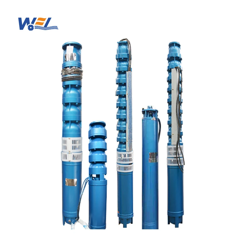 High capacity deep well borehole pumps factory Price 6 inch stainless steel submersible electric water pump