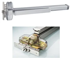 KEYMAN Mortise Lock Type Panic Exit Door Locking Devices for Emergency Safety Door U.L Fire Rated 3H ANSI/BHMA Grade 1