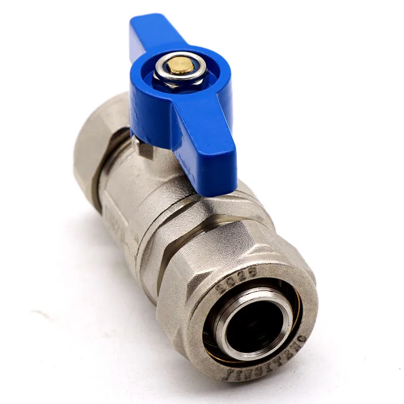 T463 equal threaded brass ball valve Self regulating pressure flow and speed control valve