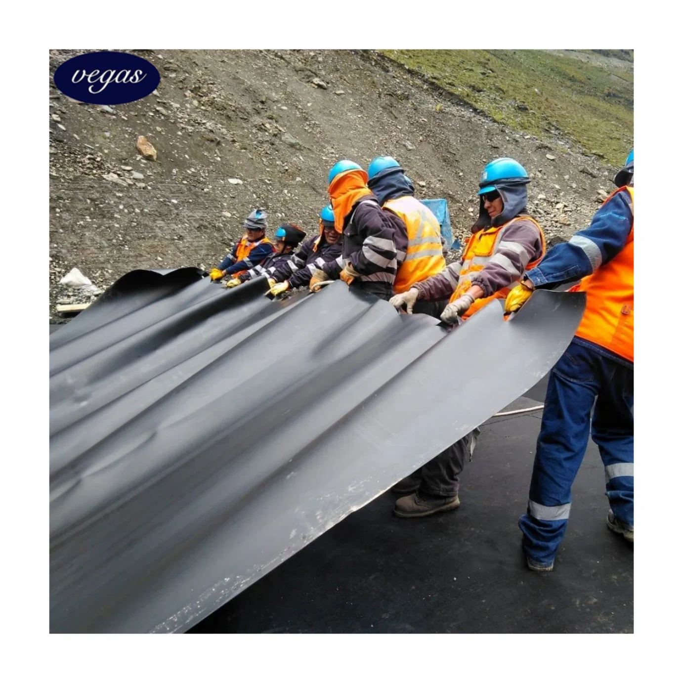 good flexibility excellent UV resistance geomembrane for Water Treatment System