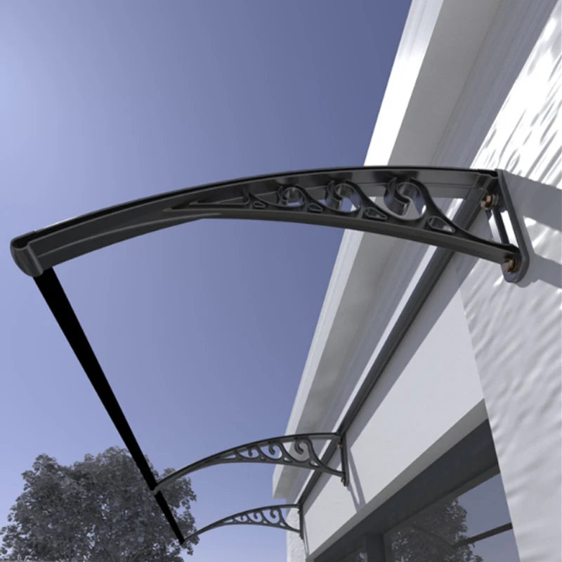 High Quality Aluminum Metal Frame Eaves canopy Canopy Awning Easy To Install Window Entrance Door Canopy