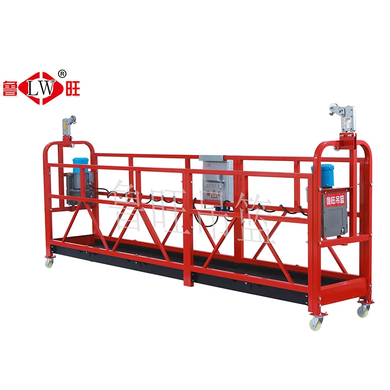 ZLP630 Suspended Platform building working powder paint Platform Lift Construct Electric Gondola