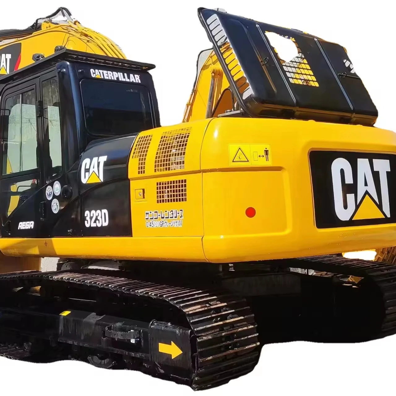 23ton б/у гусеничный экскаватор CAT 323D большой землеройный в хорошем состоянии
