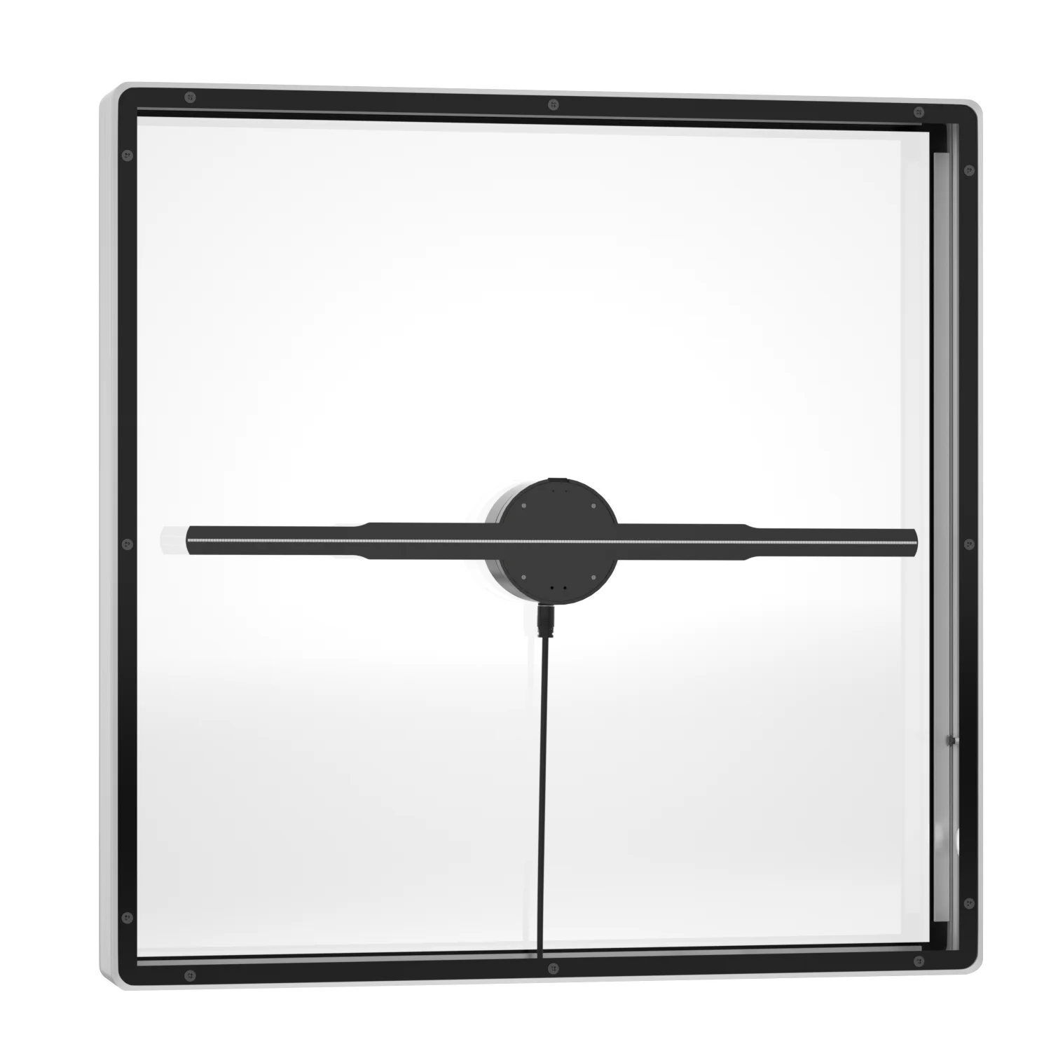 Online retailer 3D hologram cool stereo naked-eye projection advertising machine 45cm desktop floating imaging display