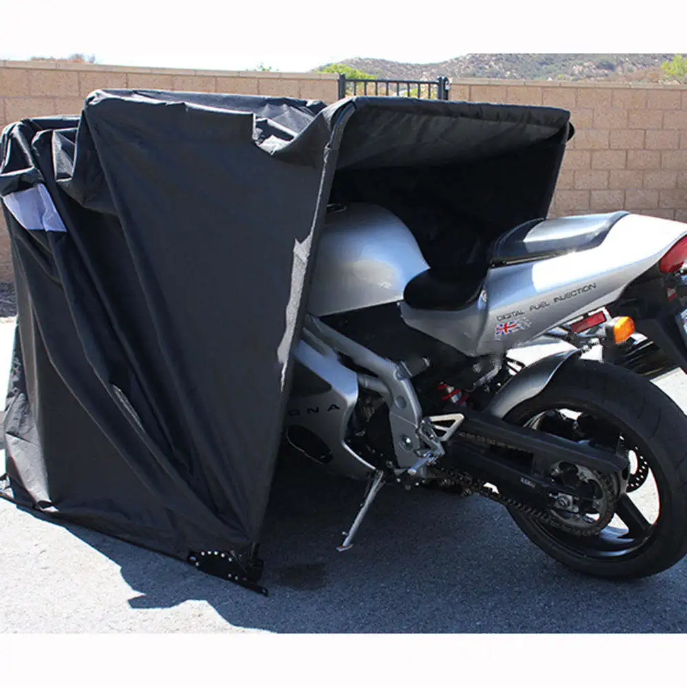 Accept Customized Logo Bicycle Saddle Cover Bicycle Storage Outdoor Shed Large Bicycle motorcycle Storage Tent