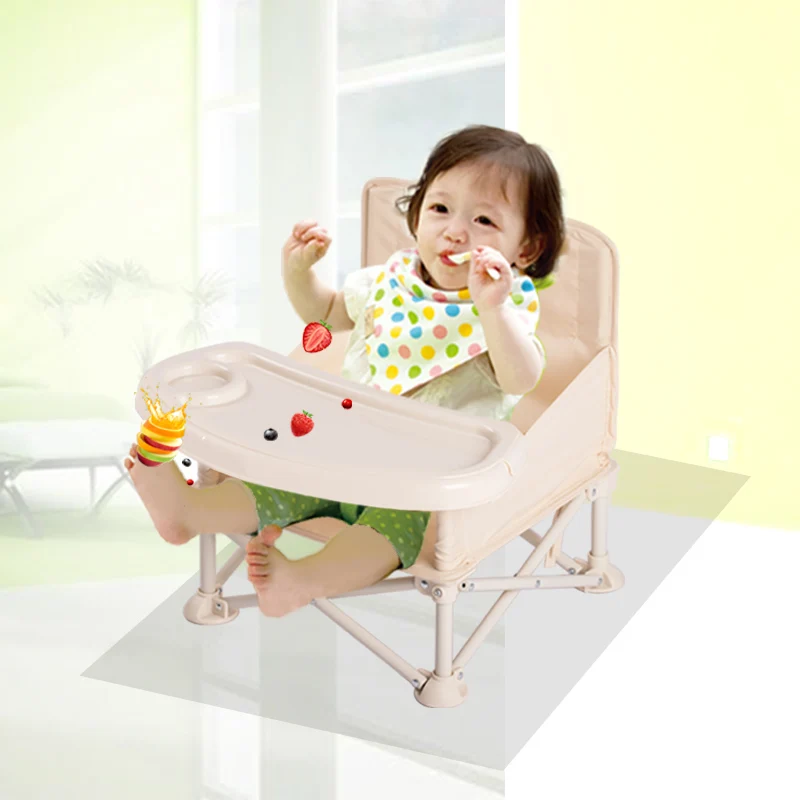 Baby Chairs Dinner Plate Feeding Safety Seat Children Folding Dining Chair Baby Booster Seat For Dining Chair