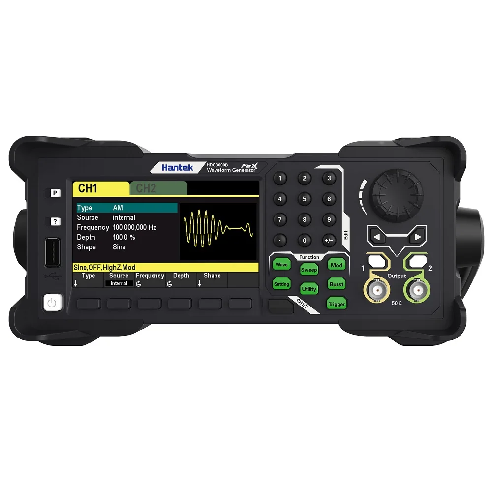 Hantek Digital HDG3000C Series для генератора сигналов Arb 3CH измеритель частоты