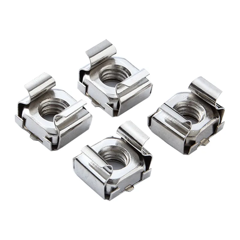 China Fastener Manufacturing Stainless Steel Cage Nuts Gb Standard Square Cage Nut