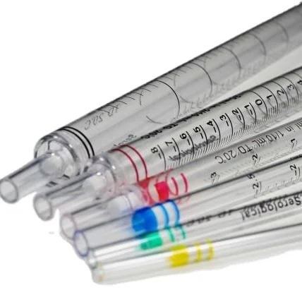 Medical grade Sterile 50ml Serological Measuring Polystyrene Pipette