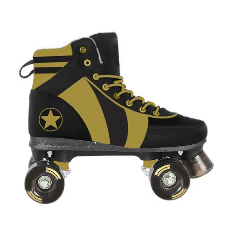 New type of professional roller skates quad, figure ice rink special rental quad roller skate