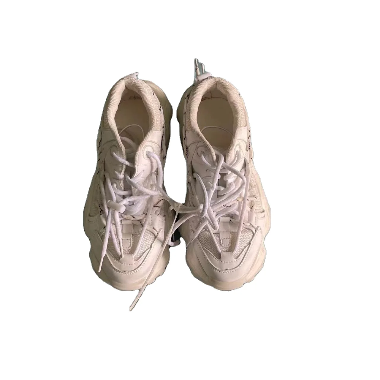The factory exports second-hand shoes