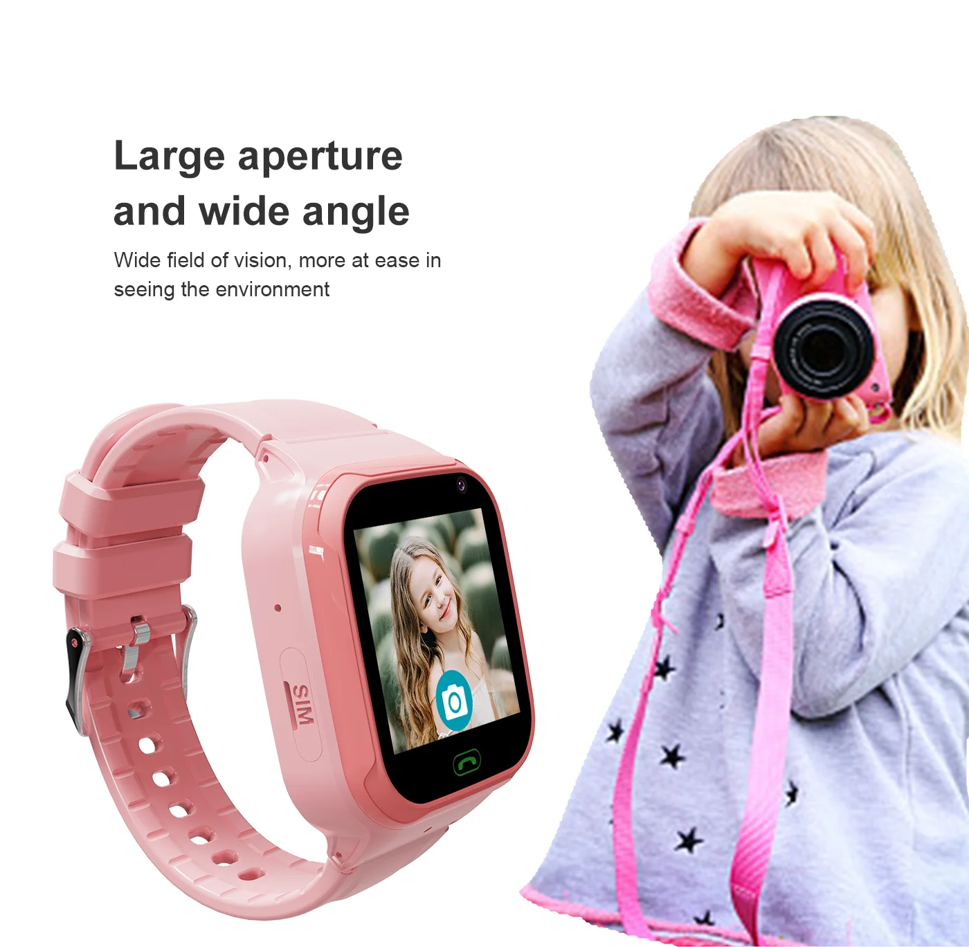 Best selling Kids Smart Watch LT36 for Android IOS GPS Navigation Anti-lost LBS Location Video Call Function Watch