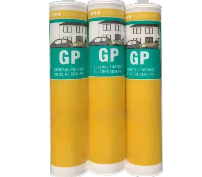Adhesives Silicone Sealant 100% RTV Silicone Sealant Caulk/Weatherproof Food Grade Silicone Sealant White