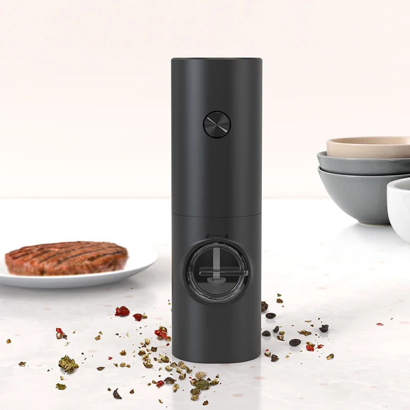 Hot Selling Electric Pepper Millelectric Salt Pepper Mill Grinder Set Spice Bottle